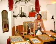 Weihnachtsmarkt auf Schloss Kronburg, November 2004