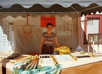 Künstlermarkt in Bad Waldsee, September 2003