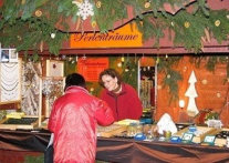 Weihnachtsmarkt in Friedrichshafen, Dezember 2003